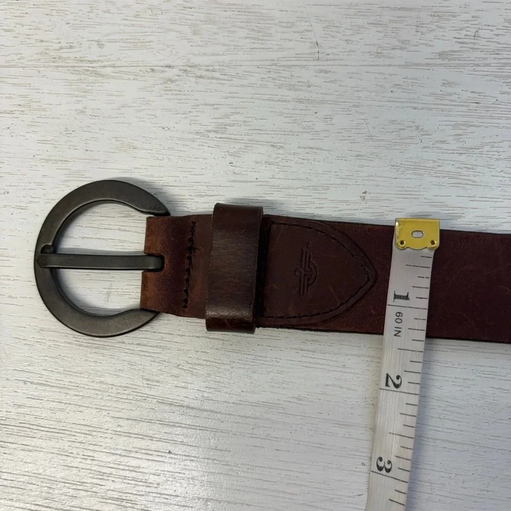 Dockers Leather Belt Men's L 1602 Brown 32
